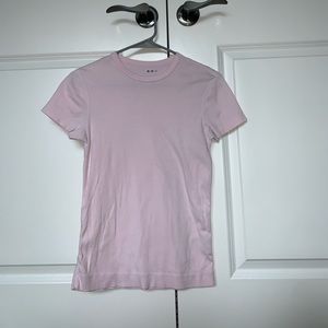 plain pink tshirt not sure what brand